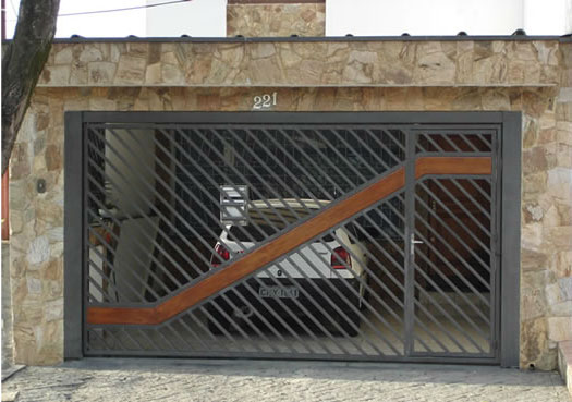 ATM 07 aço tubular com madeira